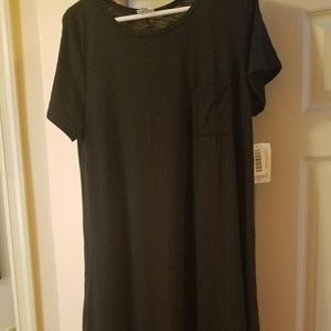 Lularoe Carly dress black noir